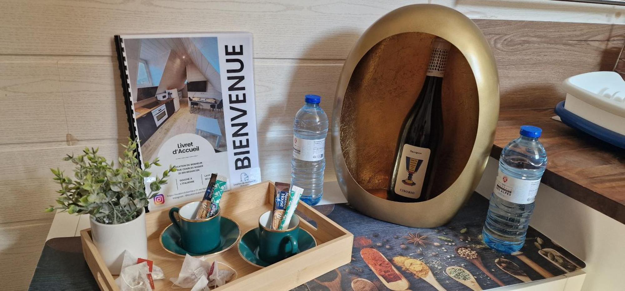 Magnifique F2 Du Bonheur Lejlighed Besançon Eksteriør billede